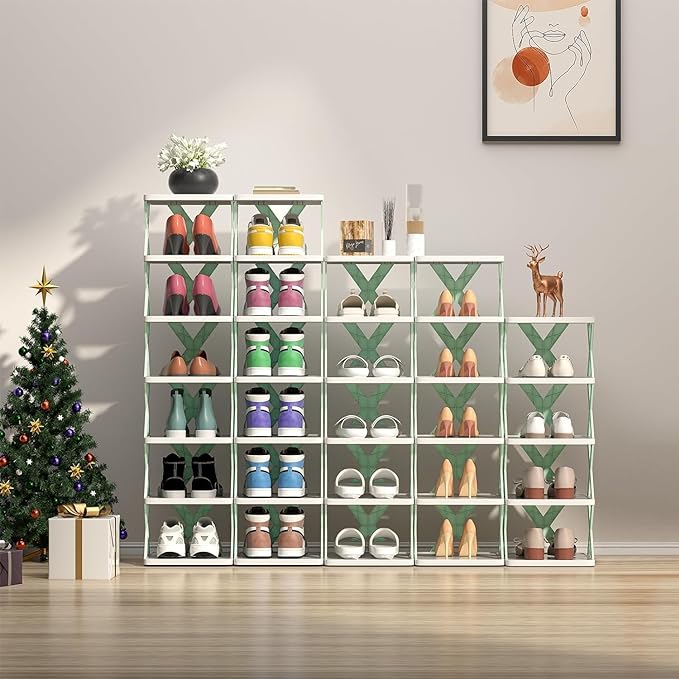 Shoes rack for home plastic, Adjustable